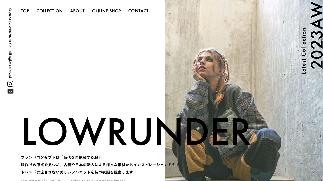 LOWRUNDER HPの画像